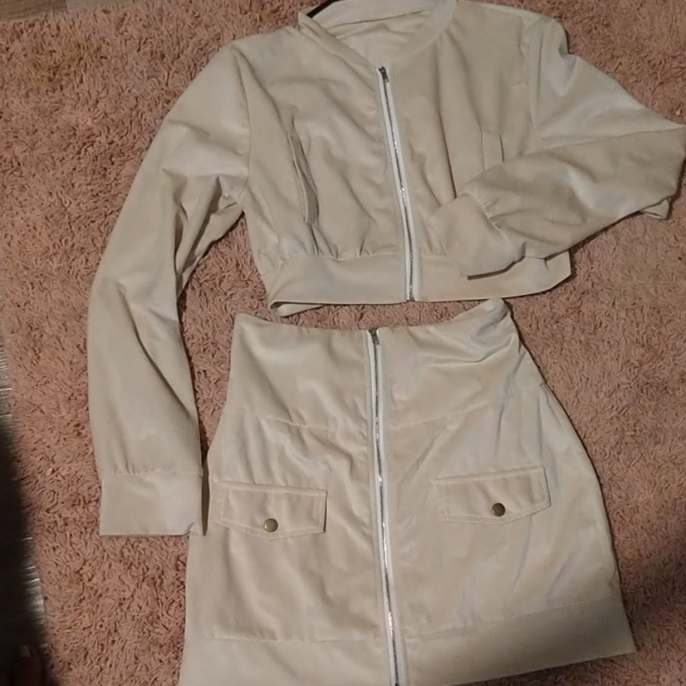 2 Piece jacket and skirt set